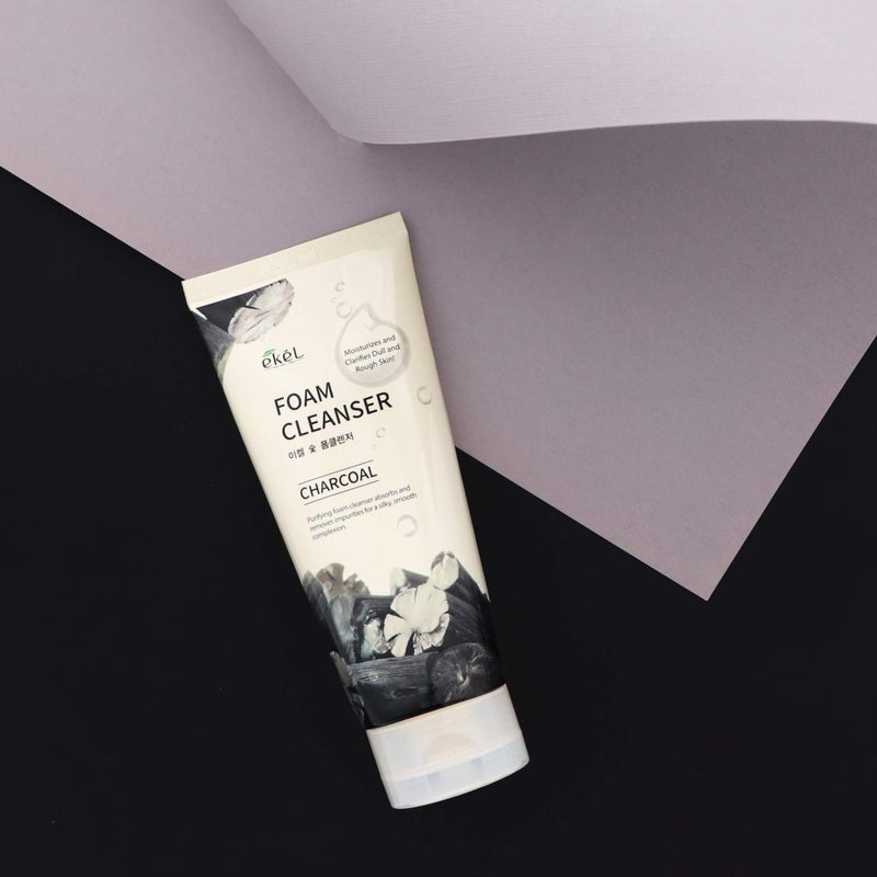Ekel Peel Off Mask Charcoal - Purifying Mask Penetrates to Eliminate Blackheads-Removes Impurities and Restores Oil-Moisture Balance Leaving Skin Clean, Clarified, Smoother and Suppler, 6.09 oz - Image 5